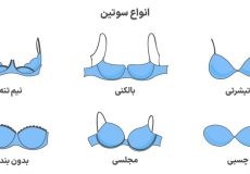 انواع سوتین