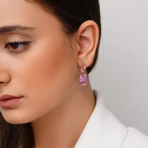 گوشواره نگین دار میخی Xuping