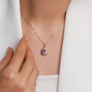 پلاک نگین دار Xuping