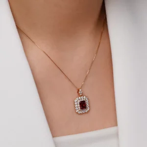 پلاک نگین دار Xuping