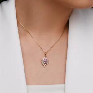 پلاک نگین دار Xuping