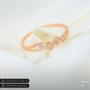 دستبند النگویی زنانه ژوپینگ مدل گل
