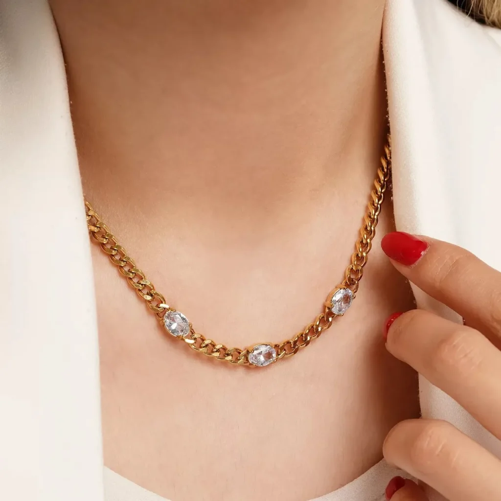 گردنبند استیل 316 کارتیر