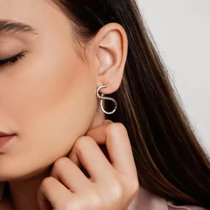 گوشواره شوپینگ حلقه ای