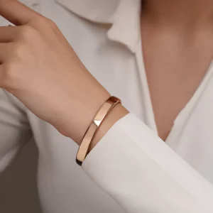 دستبند النگویی آینه ای Xuping