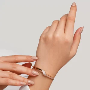 دستبند النگویی نگین دار Xuping