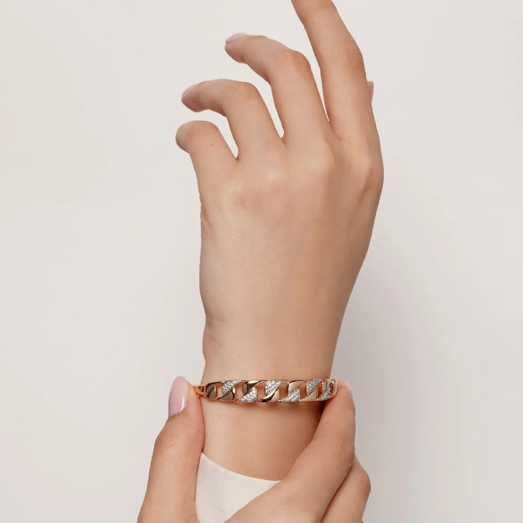 دستبند النگویی نگین دار Xuping