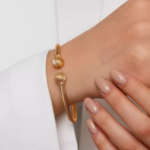 دستبند النگویی طرح دیوید یورمن YSX