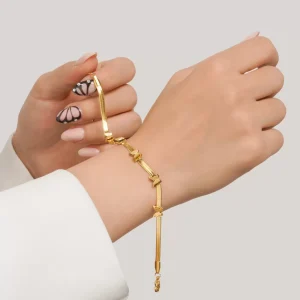 دستبند استیل پروانه