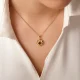 گردنبند استیل دوستت دارم به صد زبان دنیا