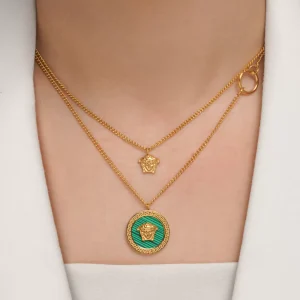 گردنبند استیل دولاین ورساچه