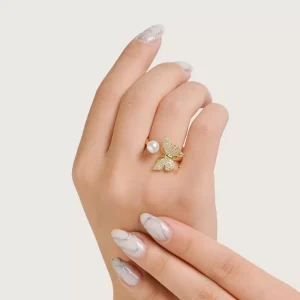 انگشتر پزوانه و مروارید رادیوم