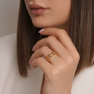 انگشتر طرح دار رادیوم