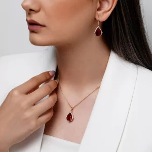 نیم ست نگین دار YSX