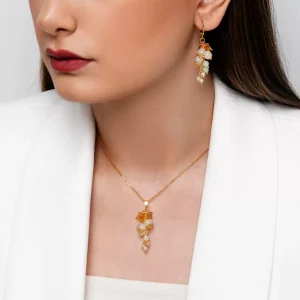 نیم ست خوشه انگور YSX